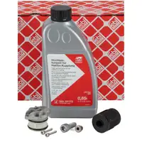 febi 181847 Hydraulikfilter Haldex-Kupplung + 850mL &Ouml;l f&uuml;r VW Golf 6 7 Passat B6 B7 Tiguan