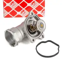 febi Thermostat + Geh&auml;use + Sensor f&uuml;r MERCEDES W204 W212 X164 W166 W221 OM642 6422002215