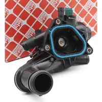 febi 103197 Thermostat + Geh&auml;use + Sensor f&uuml;r PSA C4 C5 DS3 DS4 207 308 MINI R56 1.4 1.6