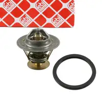 febi 11493 Thermostat K&uuml;hlmittel + Dichtung 81&deg;C f&uuml;r SAAB 900 1 9000 2.0 2.3 8817538