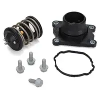 febi Wasserpumpe + Thermostat + Flansch f&uuml;r BMW E81-88 E90-93 E60 E61 X1 E84 X3 E83 N47