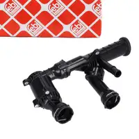 febi Thermostatgeh&auml;use + Dichtung f&uuml;r AUDI A4 B8 B9 A6 C7 Q5 8RB 8T 8F 2.0 TDI 4L121026R