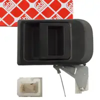 febi 101980 T&uuml;rgriff T&uuml;rbet&auml;tigung Schwarz f&uuml;r IVECO Daily 3 4 hinten rechts 500352921