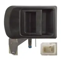 febi 101981 T&uuml;rgriff T&uuml;rbet&auml;tigung Schwarz f&uuml;r IVECO Daily 3 4 hinten links 500330806