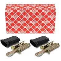 2x febi T&uuml;rfeststeller T&uuml;rfangband f&uuml;r MERCEDES C-/E-Klasse W202 S202 W210 S210 vorne