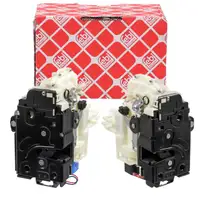 2x febi T&uuml;rschloss f&uuml;r VW Golf 5 6 Jetta 3 California Multivan Transporter T5 vorne