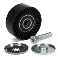 DAYCO Keilrippenriemen + DAYCO febi Rollen für OPEL Astra H Zafira B 1.9 CDTI 100/120/150