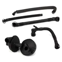 NRF Thermostat + febi Rep.-Satz Kubelgeh&auml;useentl&uuml;ftung f&uuml;r BMW E46 E39 E60 E65 X3 M52 M54