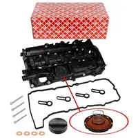 febi Ventildeckel Dichtung Deckel Schraube D&uuml;senhalter f&uuml;r BMW F20 E90 F30 F10 X1-5 N47