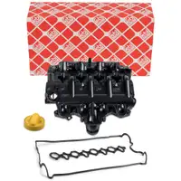 febi Ventildeckel + Dichtung + Deckel f&uuml;r OPEL Movano A Vivaro A RENAULT Master 2 Trafic 2