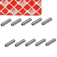 10x febi 10668 AUSLASSSEITE Ventilf&uuml;hrung f&uuml;r VW Golf 1 2 Passat B1 B2 Polo 86c 049103419