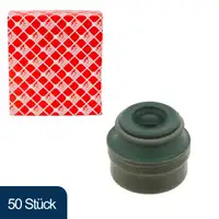 50x febi 26169 Ventilschaftabdichtung für PSA Berlingo C2 C3 C4 106 206 307 308 1.6 16V