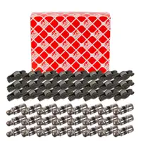 24x febi Ventilst&ouml;&szlig;el + 24x Kipphebel f&uuml;r AUDI A4 A5 A6 A7 A8 Q5 Touareg 2.5/2.7/3.0 TDI