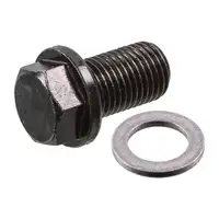 febi M14 x 15 Verschlussschraube &Ouml;lwanne f&uuml;r KIA Optima Stonic HYUNDAI Kona SUZUKI Alto 7