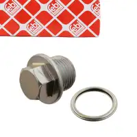 febi &Ouml;lablassschraube M20x1,5mm + Dichtring f&uuml;r SUBARU Forester Impreza Legacy Outback