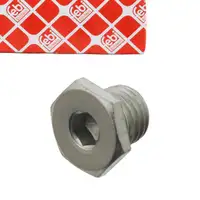 febi M12 x 15 &Ouml;lablassschraube f&uuml;r BMW E81 E87 E46 E90 E92 E34 LAND ROVER Range Rover 3