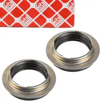 2x febi Strut Mount Bearings for VW California Multivan Transporter T5 (Front) 7E0412249