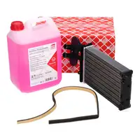 febi W&auml;rmetauscher + 5L Frostschutz f&uuml;r VW Golf 2 3 4 Lupo Passat B3/B4 Polo 6N1 6N2 Vento
