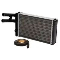 febi W&auml;rmetauscher + 5L CARIPAR Frostschutz f&uuml;r VW Passat B5 B5.5 AUDI 80 B3 B4 A4 B5 B6