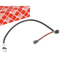 febi 33995 Warning contact, warning contact cable, rear brake pad wear