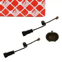 2x febi 35448 Warnkontaktkabel Warnkontaktsensor f&uuml;r IVECO Daily 3 4 vorne