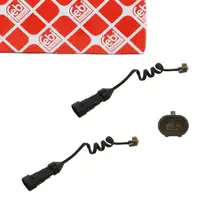 2x febi 35450 Warnkontaktkabel Warnkontaktsensor f&uuml;r IVECO Daily 4 5 hinten