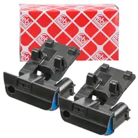 2x febi 199331 Waschwasserd&uuml;se Frontscheibe f&uuml;r BMW X1 E84 X6 E71 E72 vorne 61667183343