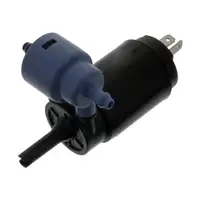 febi Waschwasserpumpe Dualpumpe f&uuml;r VW Golf 2 3 Passat B2 B3/B4 Polo 3 Transporter Sharan