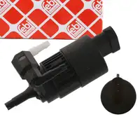 febi Waschwasserpumpe Dualpumpe f&uuml;r RENAULT Clio 2 Espace 3 Megane 1 Twingo 1 Laguna 1