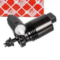 febi Waschwasserpumpe Dualpumpe f&uuml;r NISSAN Micra 3 K12 Note E11 Primera WP12 28920BC10A