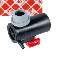 febi Washer Fluid Pump (Single-Pump) for HONDA Jazz 2, Part No. 5S226162, Front, 76806SAAE01