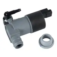 febi Waschwasserpumpe Dualpumpe f&uuml;r NISSAN Micra 4 NP300 Pathfinder 3 Qashqai 2 FIAT Scudo