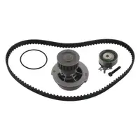 febi Timing Belt Kit + Water Pump + Thermostat for OPEL Astra, Corsa, Vectra 1.4i, 1.6i