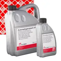 6L 6 Liter febi ATF Automatikgetriebe&ouml;l AUDI BMW HYUNDAI JAGUAR PORSCHE VW