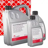 7L 7 Liter febi ATF Automatikgetriebe&ouml;l AUDI BMW HYUNDAI JAGUAR PORSCHE VW