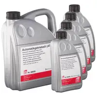 9L 9 Liter febi ATF Automatikgetriebe&ouml;l AUDI BMW HYUNDAI JAGUAR PORSCHE VW