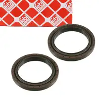 2x febi Wellendichtring Simmering Radnabe ABS Sensorring f&uuml;r IVECO Daily 4 65C18 hinten