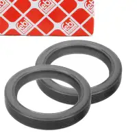 2x febi Wellendichtring Ausgleichswelle f&uuml;r RENAULT Master 1 Espace 3 Clio 1 19 1 2 21