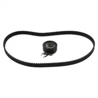 febi Zahnriemensatz + HIRSCHER Wasserpumpe f&uuml;r VW Golf 3 Polo 6N1 Vento 1.4 55/60 PS