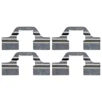 febi 185278 Zubeh&ouml;rsatz Montagesatz Federnsatz f&uuml;r Bremsbel&auml;ge vorne o. hinten