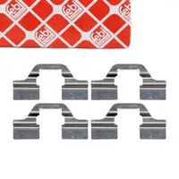 febi 185278 Zubeh&ouml;rsatz Montagesatz Federnsatz f&uuml;r Bremsbel&auml;ge vorne o. hinten