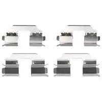 febi 185279 Zubeh&ouml;rsatz Montagesatz Federnsatz f&uuml;r Bremsbel&auml;ge vorne o. hinten