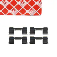 febi 181476 Zubeh&ouml;rsatz Montagesatz Federnsatz f&uuml;r Bremsbel&auml;ge vorne o. hinten