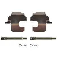 febi 181473 Zubeh&ouml;rsatz Bremsbel&auml;ge f&uuml;r FIAT 500 312 Panda 169 Punto FORD Ka Ru8 vorne