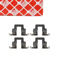 febi 181484 Zubeh&ouml;rsatz Montagestz Federnsatz f&uuml;r Bremsbel&auml;ge hinten