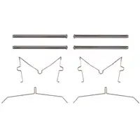 febi 181507 Zubeh&ouml;rsatz Montagesatz Federnsatz f&uuml;r Bremsbel&auml;ge vorne