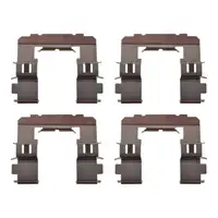 febi 181508 Accessory Kit, Installation Kit, Spring Set for Front Brake Pads