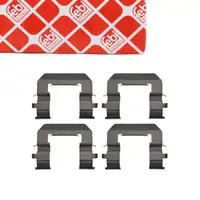 febi 181516 Zubeh&ouml;rsatz Montagesatz Federnsatz f&uuml;r Bremsbel&auml;ge vorne