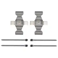 febi 181882 Zubeh&ouml;rsatz Montagesatz Federnsatz f&uuml;r Bremsbel&auml;ge vorne