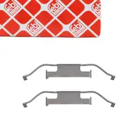 febi 181896 Zubeh&ouml;rsatz Montagestz Federnsatz f&uuml;r Bremsbel&auml;ge hinten